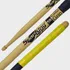 Par Baqueta Spanking Comfort Grip 5a C emborrachado Amarelo 