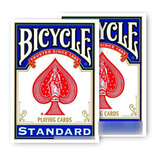 Par Baralho Bicycle Standard Azul (2 Baralhos)