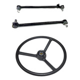 Par Barra Direção Volante Trator Massey Mf50x Mf65x Modern