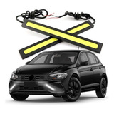 Par Barra Led Drl Fita Carro 17cm Parachoque Grade Farol 12v