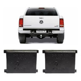 Par Batente Da Fechadura Tampa Traseira Amarok Todas Orig