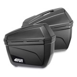 Par Bau Bauleto Givi E22n E22 Lateral 22 Litros Preto Origi