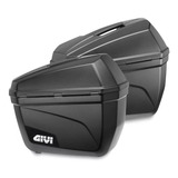 Par Bau Bauleto Givi E22n E22 Lateral 22 Litros Preto