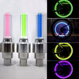 Par Bico De Válvula Led Para Roda Moto Carro Etc Frete 9 00