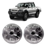 Par Bloco Ótico L200 Sport Outdoor Savana 2003 A 2012 Maior