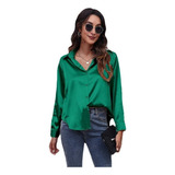 Par Blusa De Cetim