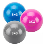 Par Bola De Peso Tonificadora Sandball Funcional Toning 3 Kg