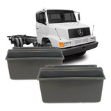 Par Bolsa Lateral Porta Caminhão Mb 709 1418 1618 1935 Mr