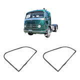 Par Borracha Interna Quebra Vento Mercedes Mb Lp 321 331