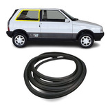 Par Borracha Janela Lateral Móvel Basculante Fiat Uno Pvc