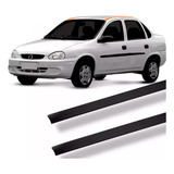 Par Borrachão Friso De Teto Corsa Classic S Janela 2 Pçs
