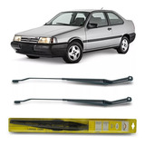 Par Braço Limpador Palheta Fiat Tipo Tempra 1993 Até 1997