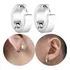 Par Brinco Masculino Feminino Argola Articulada 4mm Aço Inox