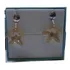 Par Brincos Cristal Swarovski Estrela Do Mar Em Prata 925