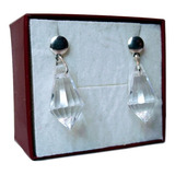 Par Brincos Gota Cristal