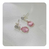 Par Brincos Gota Crystal