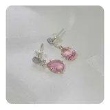 Par Brincos Gota Crystal