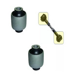 Par Bucha Braço Reto Regulável Traseiro Fusion 2006 Até 2012