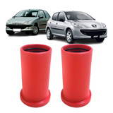 Par Bucha Nylon Eixo Traseiro Original Peugeot 206 207 47mm