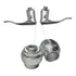 Par Bucha Para Manete Caloi 10 Pegeout Extra Light Antiga