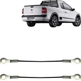Par Cabo Aço Tampa Traseira Saveiro G5 G6 G7 08 A 19 Cross