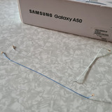 Par Cabo Flex Coaxial Antena Rede Original Samsung A50 A505