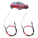 Par Cabo Freio Mão A Tambor Peugeot 306 2002 2001 2000 1999