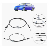 Par Cabos Freio De Mão 2144 E 2100mm Honda Civic 2007 A 2011