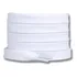 Par Cadarço Achatado Flat Para Tenis Air Force 1 Af1 120cm Cor Branco