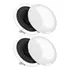 Par Caixa De Som Arandela Redondo Taramps Branco 80w Rms