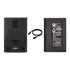 Par Caixa Som Ativa + Passiva Saga12 12pol 380w Donner Cabo4