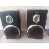 Par Caixas Acústicas Philips funcionando 