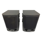 Par Caixas De Som Sony Ss h10 6 Ohms 40 Watts