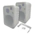Par Caixas Som Ambiente 140w Rms Branca Ou Preta Hills Cor Branco