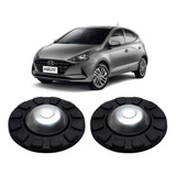 Par Calço Prato Superior Dianteiro Hyundai Hb20 Soul Picanto