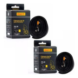 Par Câmara Ar Pirelli Aro 29 Válvula Presta Bico Fino 48mm