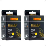 Par Câmara Ar Pirelli Válvula Presta Aro 29 X 1 75 2 35 48mm