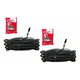 Par Camara De Ar Kend Bike Aro 26x1 0 Bico Fino Cadeira Roda