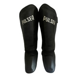 Par Caneleira Microfibra 40mm Pulser Muay Thai Kickboxing
