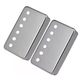Par Capa P Captador Humbucker Metal Cromado 661