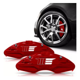 Par Capa Pinça De Freio Esportiva Cereja New Beetle