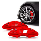 Par Capa Pinça De Freio Esportiva Vermelha C4 Cactus