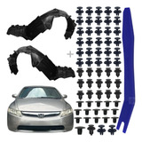 Par Capa Roda Parabarro Dianteiro Para Honda Civic 2007 2011