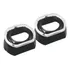 Par Capa Shroud Projetor Led Bmw 3.0 Preto Drl E Seta 12v