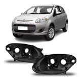 Par Carcaça Farol Fiat Palio Attractive G5 2012 2013 Á 2017