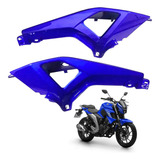 Par Carenagem Rabeta Traseira Fazer 250 Fz25 Azul 2018 2023
