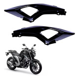 Par Carenagem Rabeta Traseira Fazer 250 Fz25 Preta 2018 2025