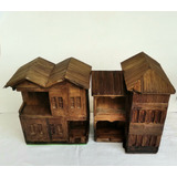 Par Casas Antigas Madeira Forte Apache