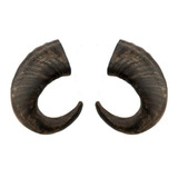Par Chifre Búfalo Grande Vikings Copo Horn Drink Cutelaria
