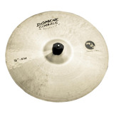 Par Chimbal Hi hats Domene Cymbals Dante 14 Pol Bronze B20 Cor Dourado